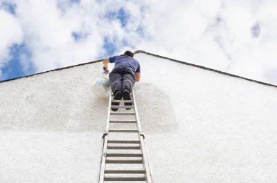 Peinture extérieure à Tonquédec — façades et ravalement